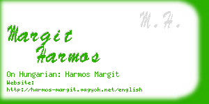 margit harmos business card